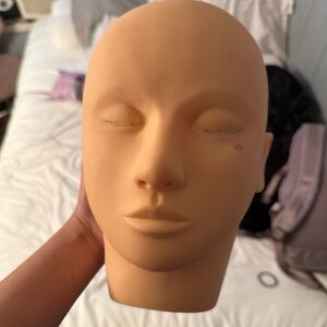 Realistic Practice Mannequin Head - Tan
